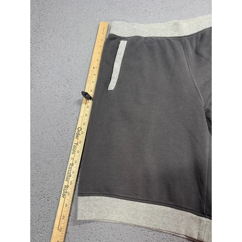 Jordan Sweat Shorts Mens XL Gray Fleece Basketball 11 Inseam Jumpman Athletic